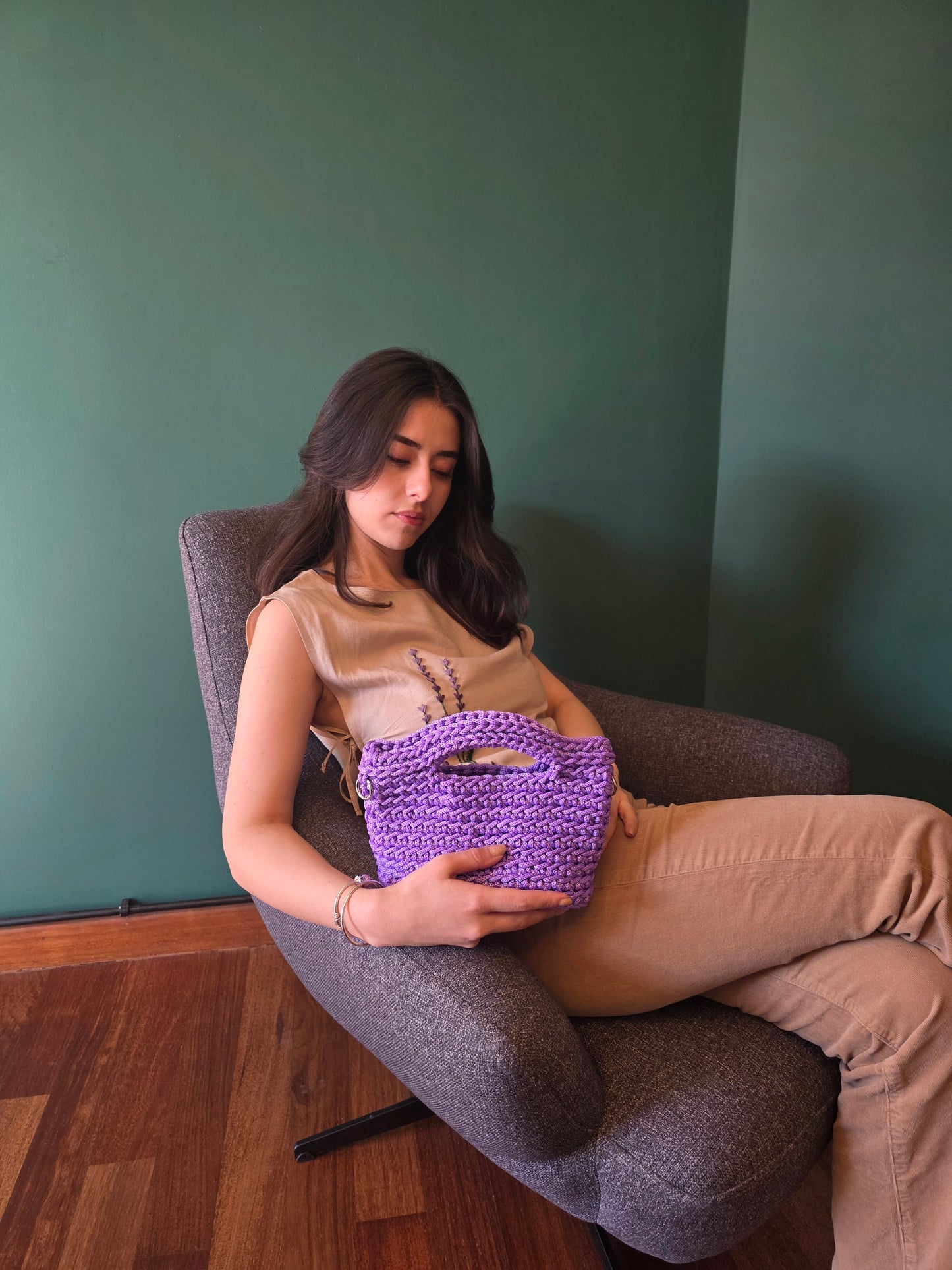 Lilac Pop Mini Bag