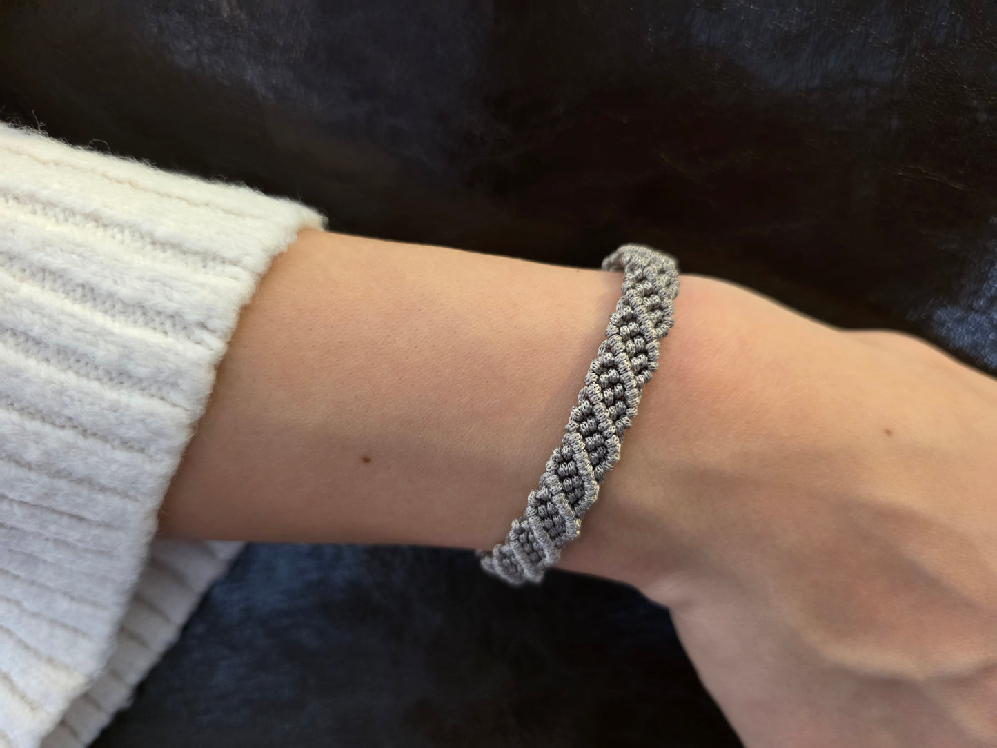 Pure Beige Macrame