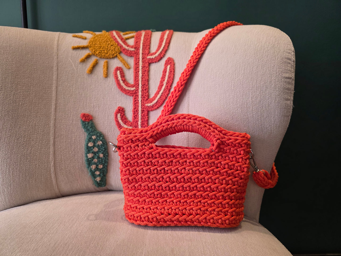 Orange Pop Mini Bag