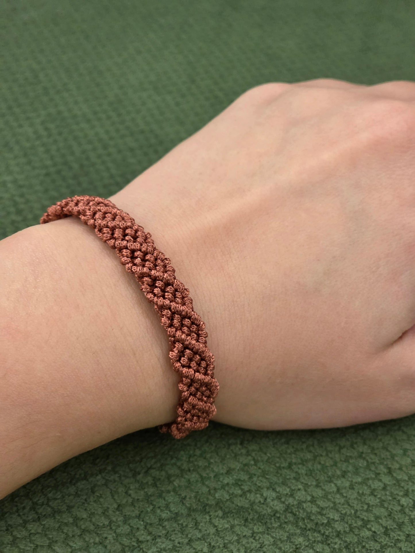 Pure Brown Macrame