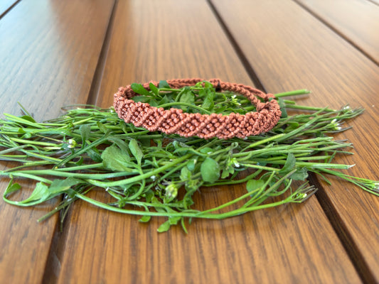 Pure Brown Macrame